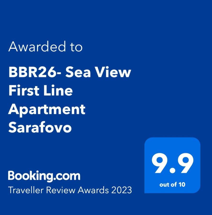 Bbr26- Sea View First Line Apartment Sarafovo Burgas Zewnętrze zdjęcie